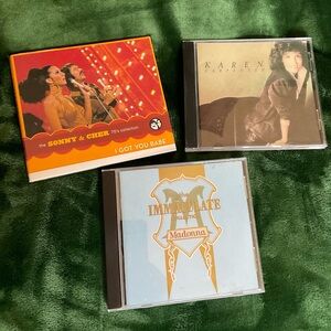 Sonny & Cher, Karen Carpenter, Madonna CD Collection